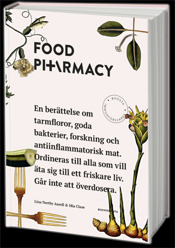 Bild på Food Pharmacy : en berättelse om tarmfloror, snälla bakterier, forskning och antiinflammatorisk mat